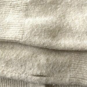 Aerie button up sweater, cream/tan, small rip (easy to patch up)